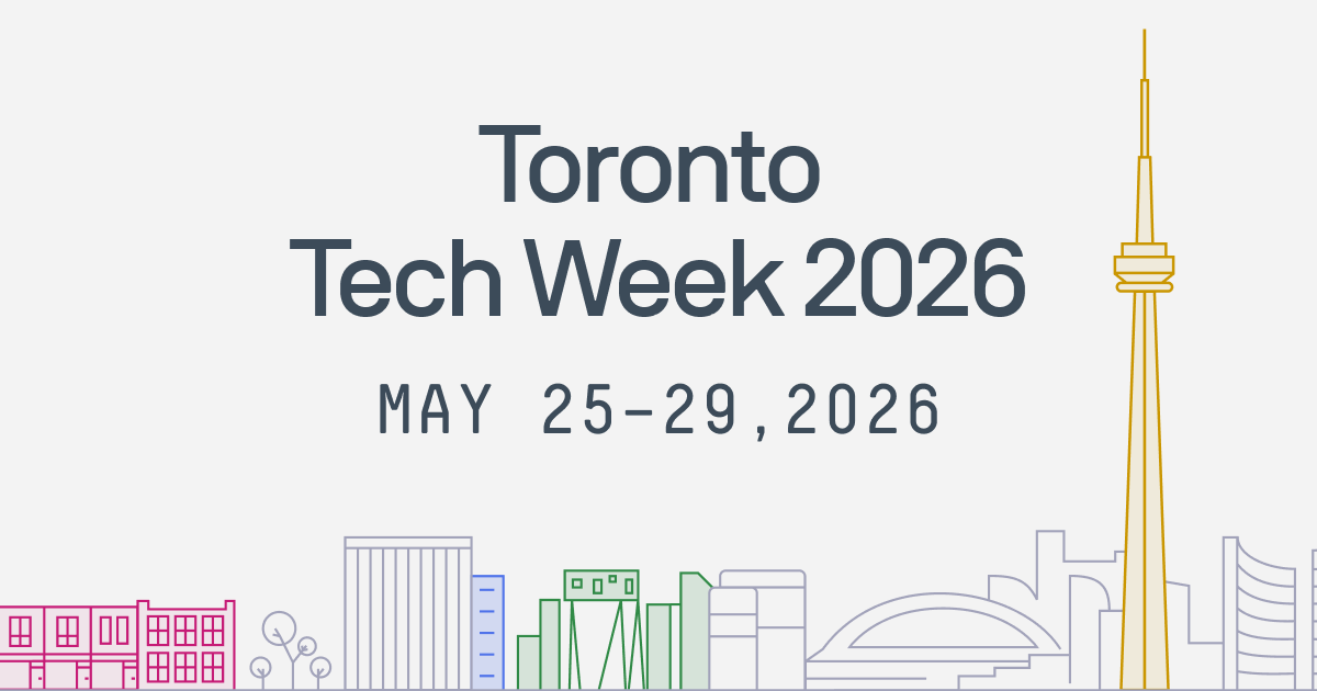 Toronto Tech Week 2026 Open Graph social preview design