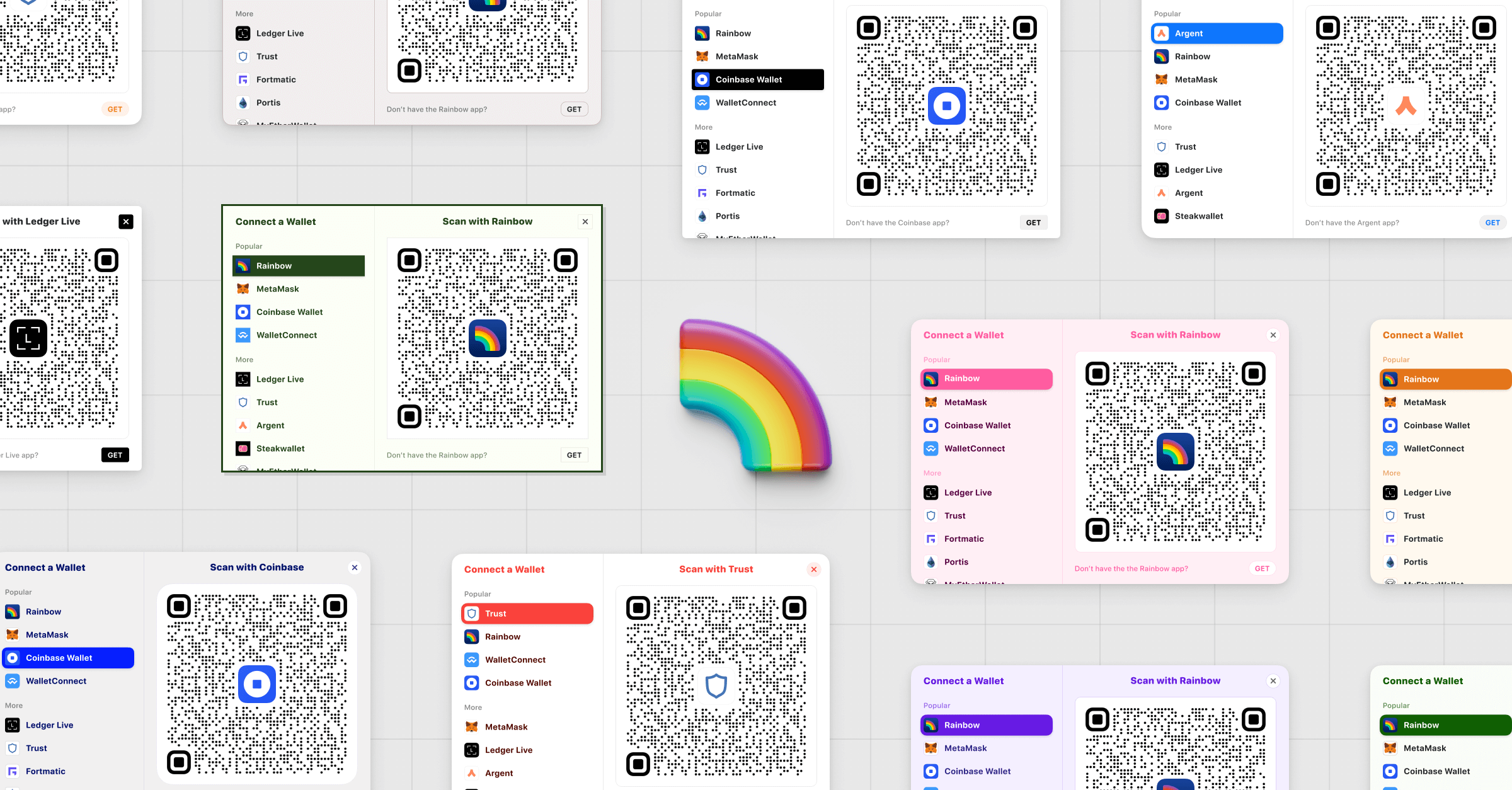 RainbowKit Open Graph image preview (1200x630) - Crypto social card inspiration