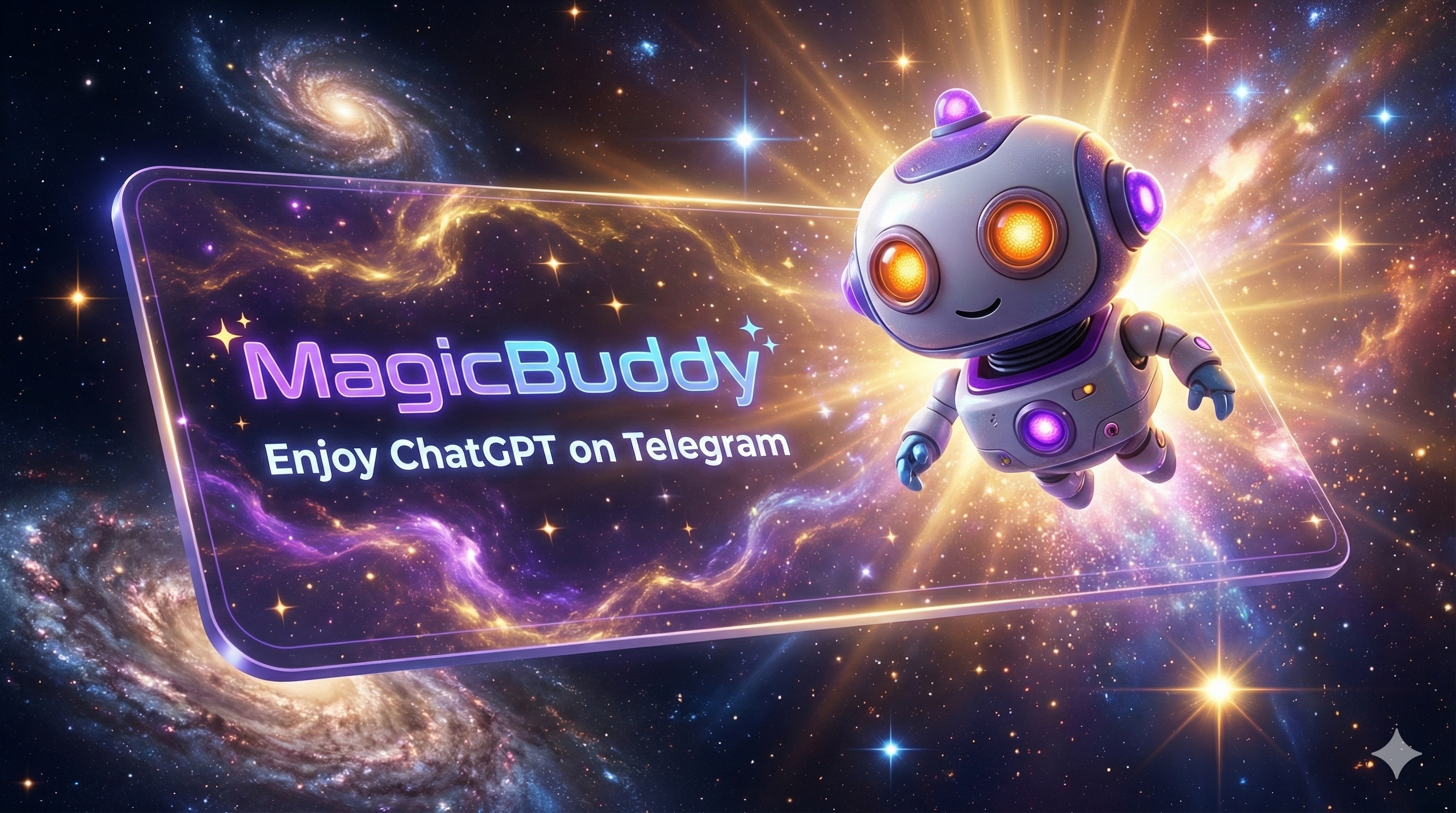 MagicBuddy Open Graph social preview design