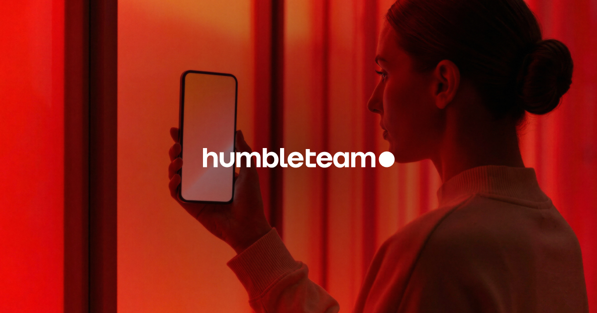 Humbleteam is a digital product design a Open Graph social preview design