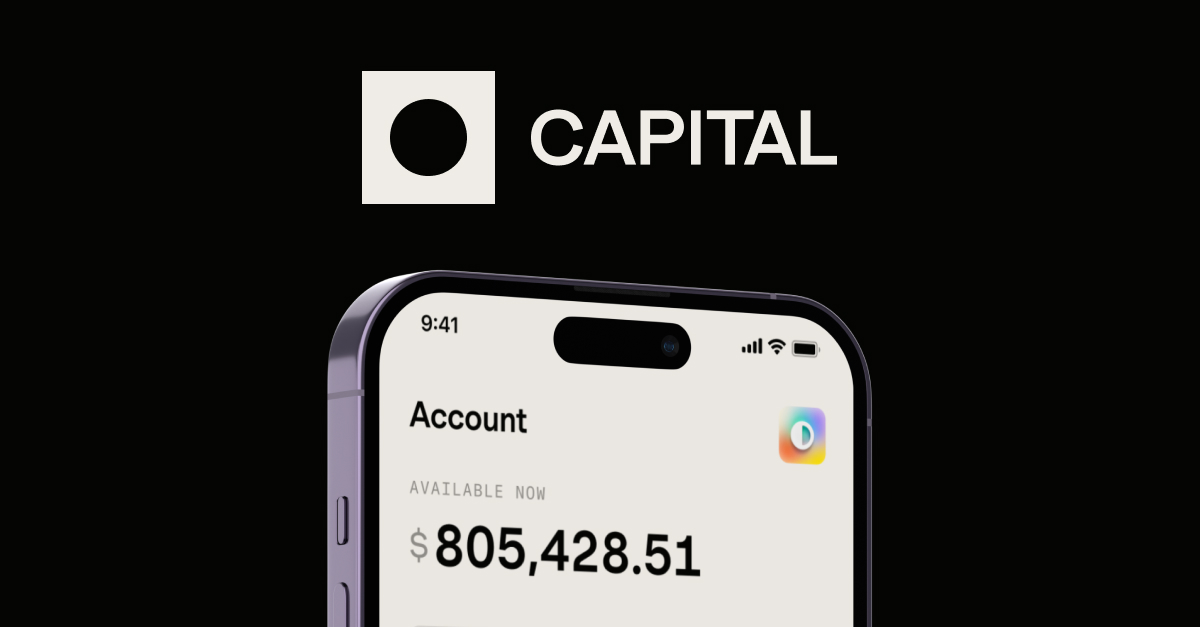 Modern companies are built on Capital Open Graph image preview (1200x630) - Fintech social card inspiration