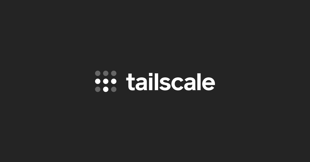 Tailscale Open Graph social preview design