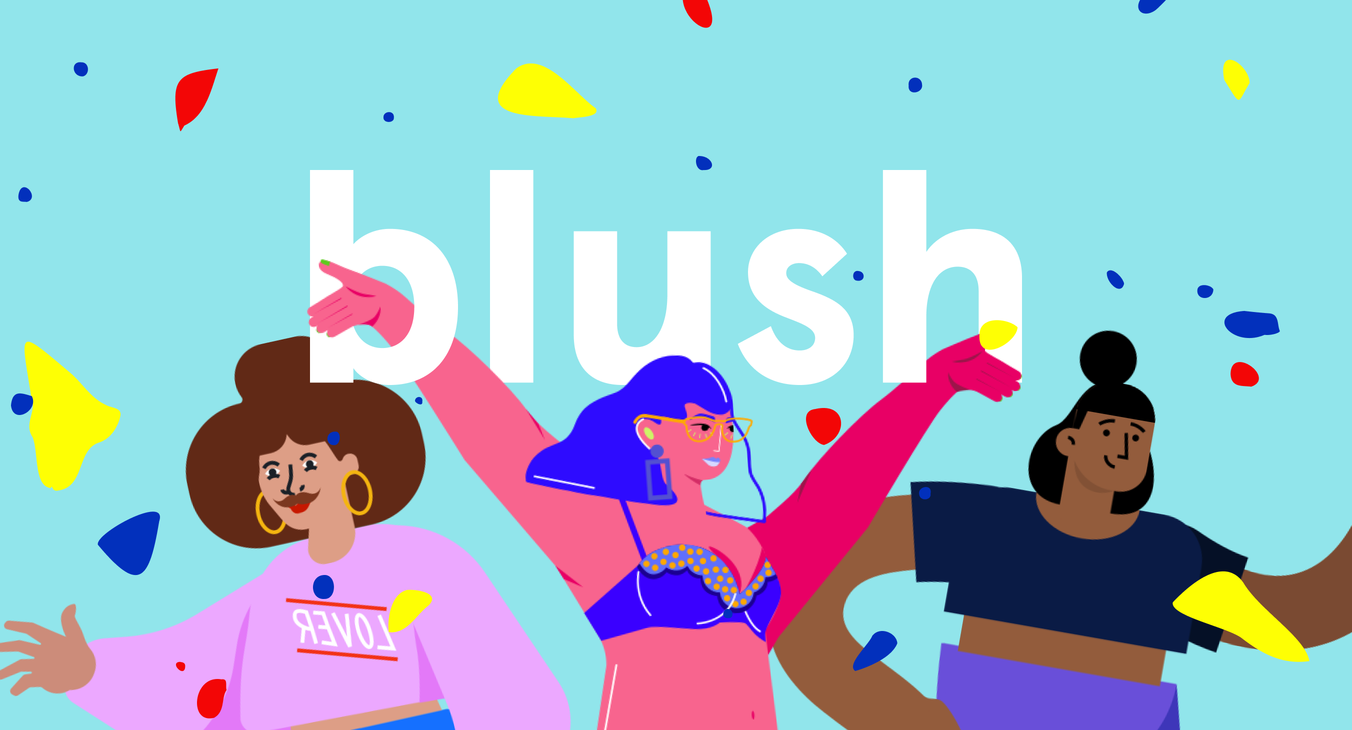 Blush Open Graph social preview design