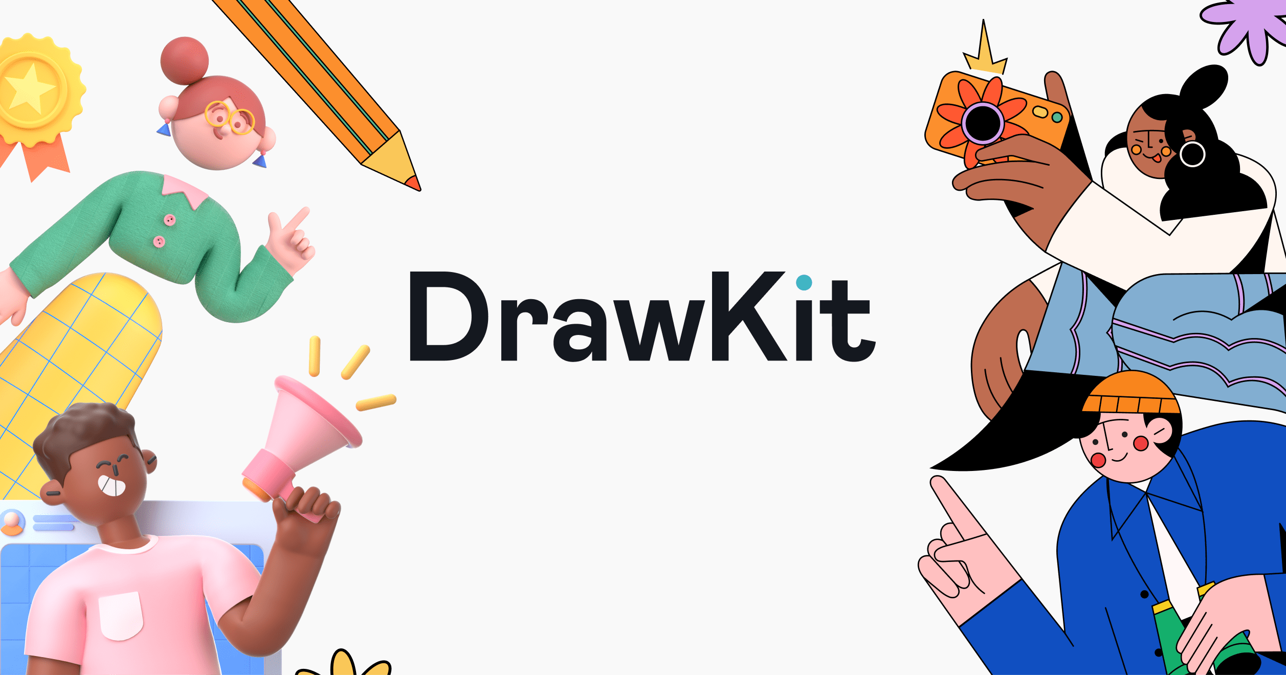 DrawKit Open Graph social preview design