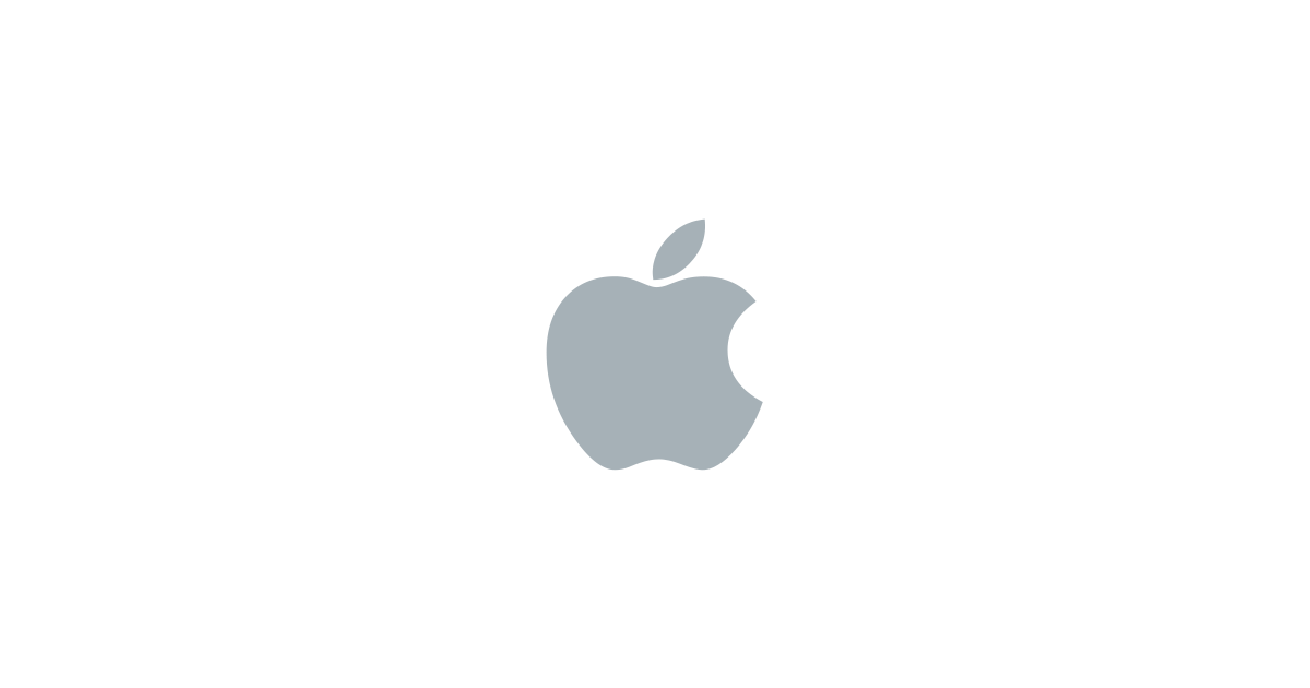 Apple Open Graph social preview design