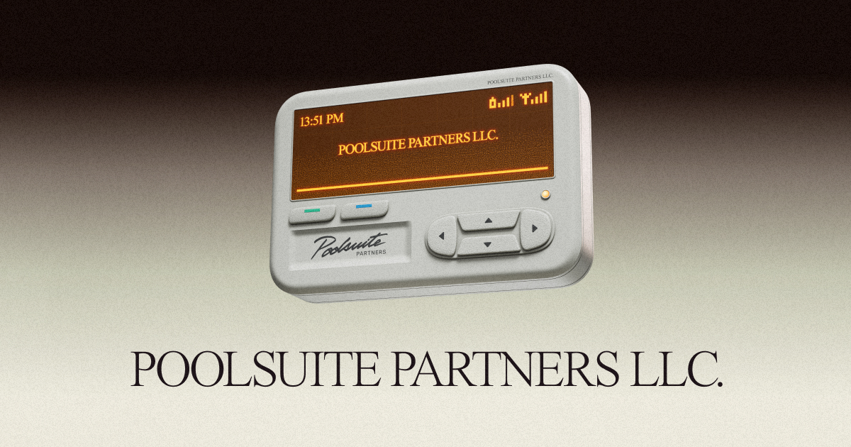 Poolsuite Partners LLC Open Graph social preview design