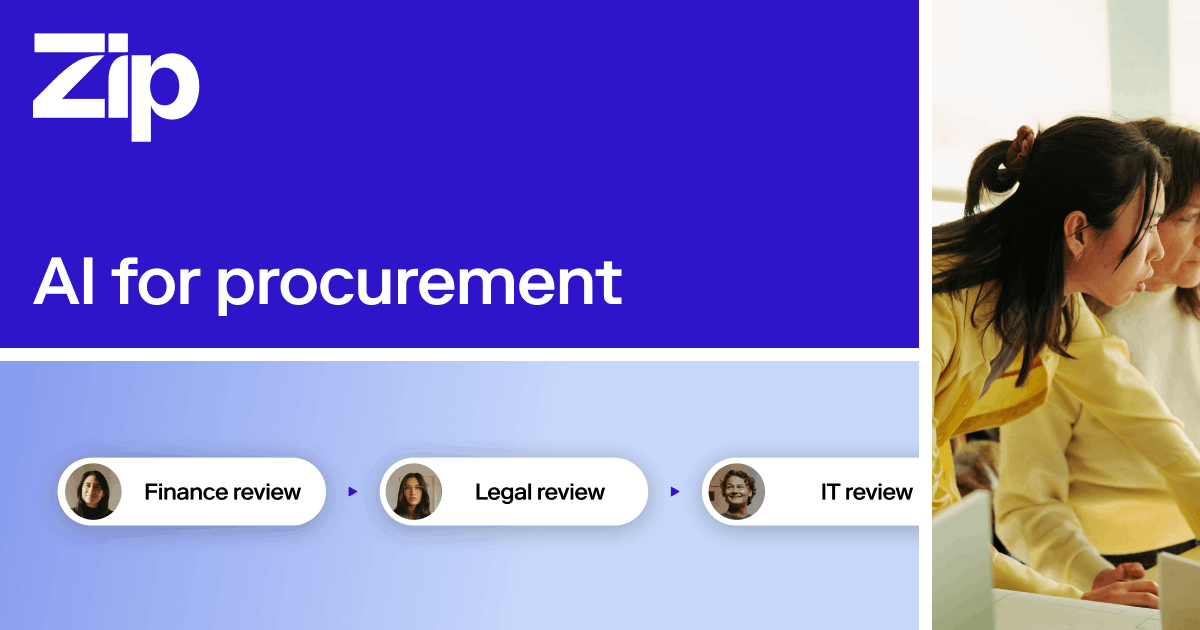 AI for Procurement Open Graph image preview (1200x630) - AI social card inspiration