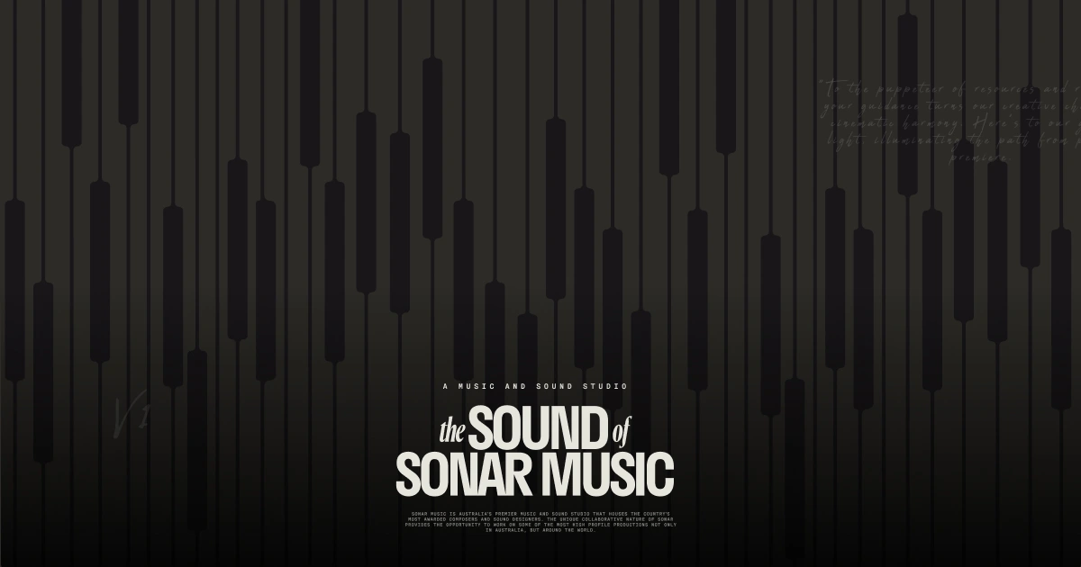 Sonar Music Open Graph social preview design
