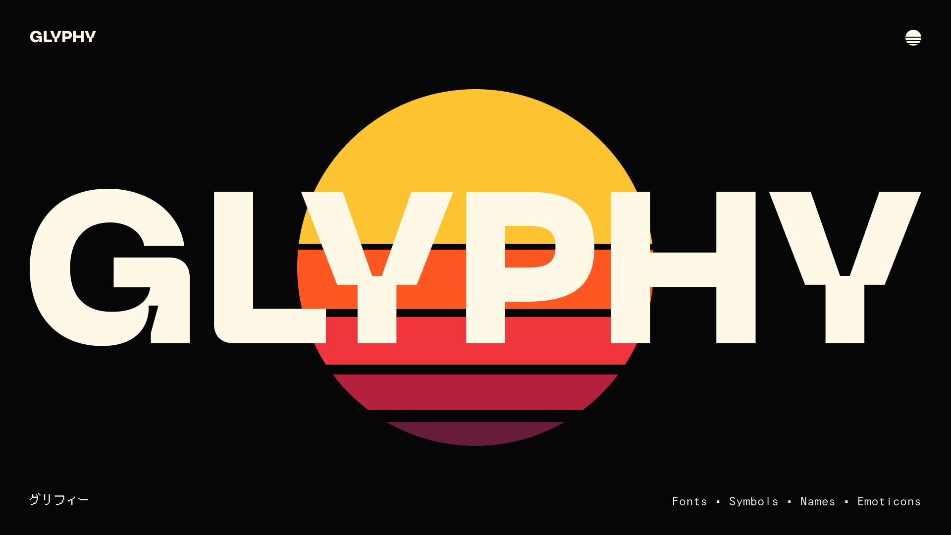 Glyphy → Copy & paste fancy fonts + cool Open Graph image preview (1200x630) - Developer Tools social card inspiration