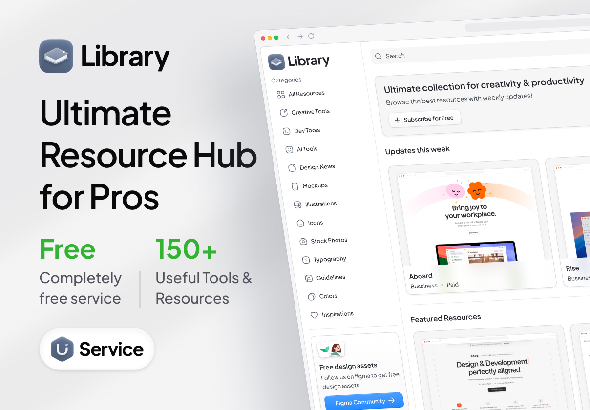 Library Open Graph social preview design