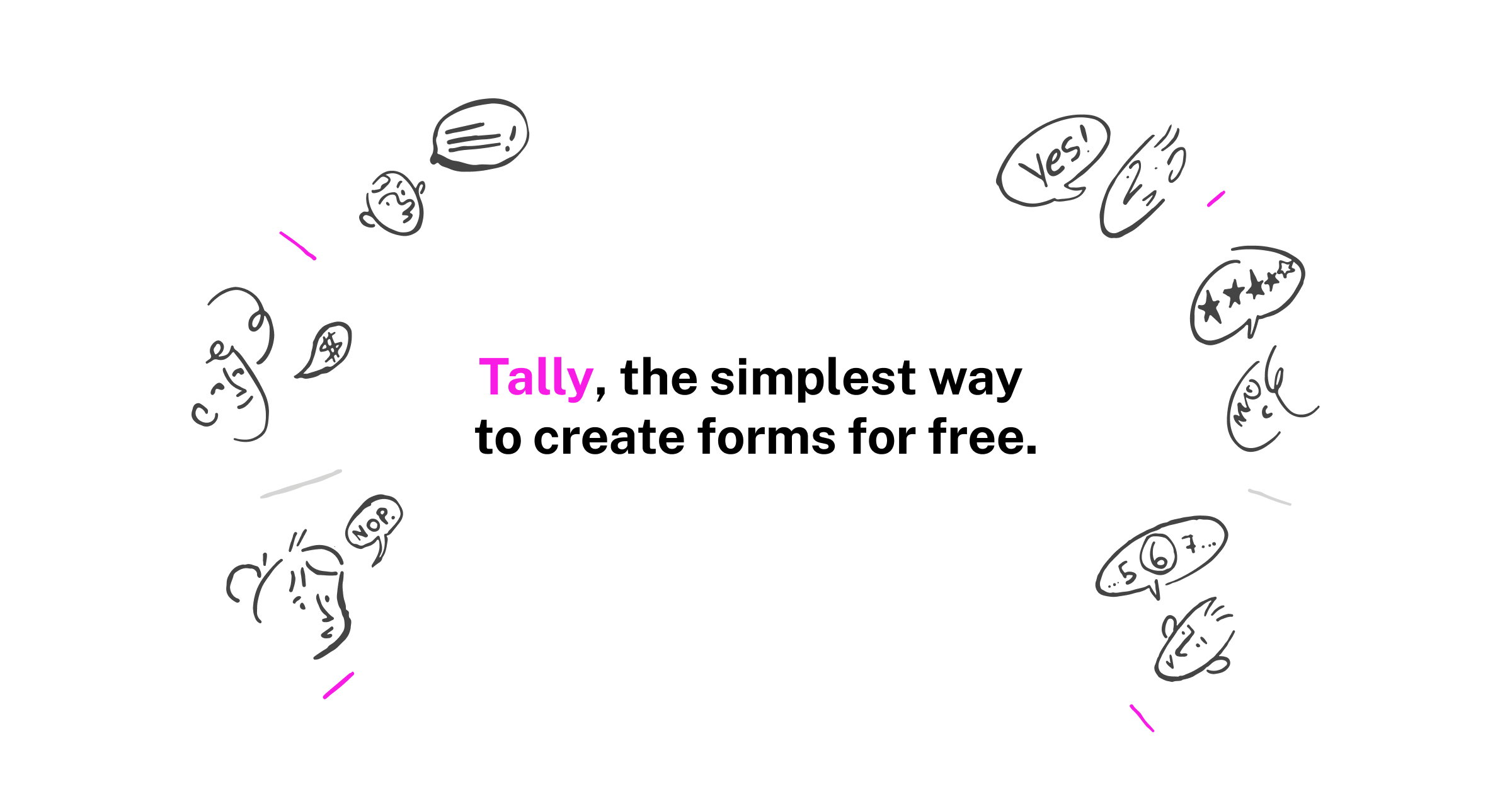 Tally Open Graph social preview design