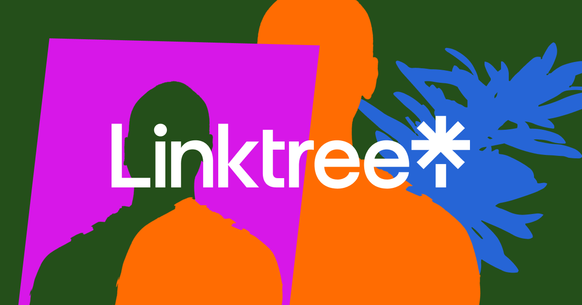 Link in bio tool Open Graph image preview (1200x630) - Marketing social card inspiration