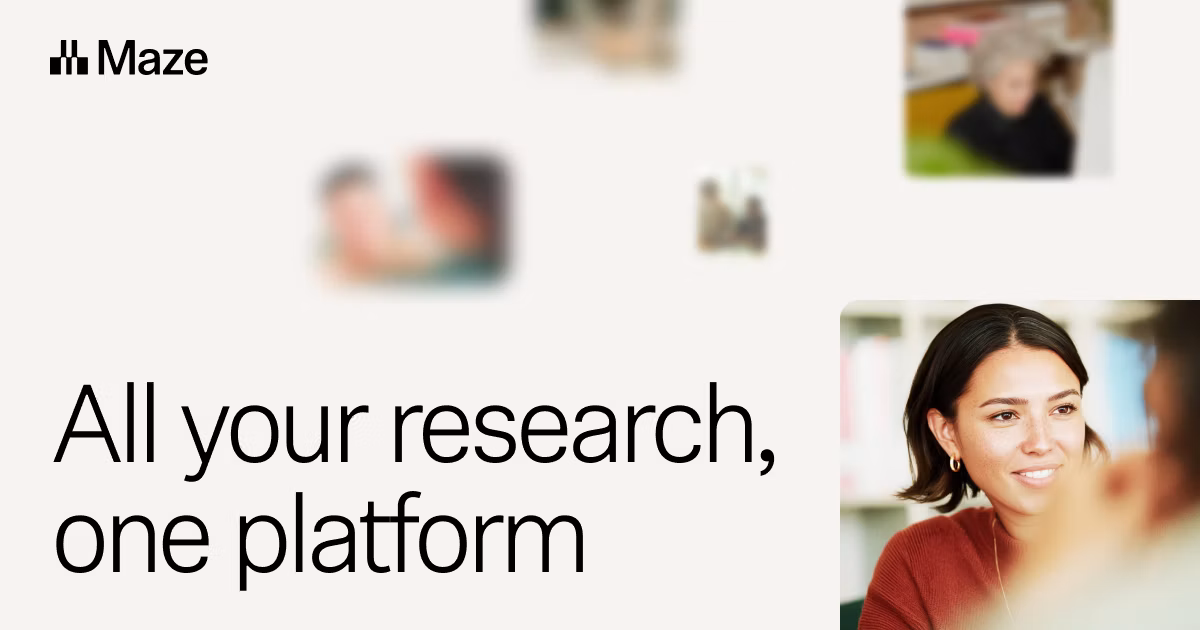 Maze Open Graph image preview (1200x630) - AI social card inspiration