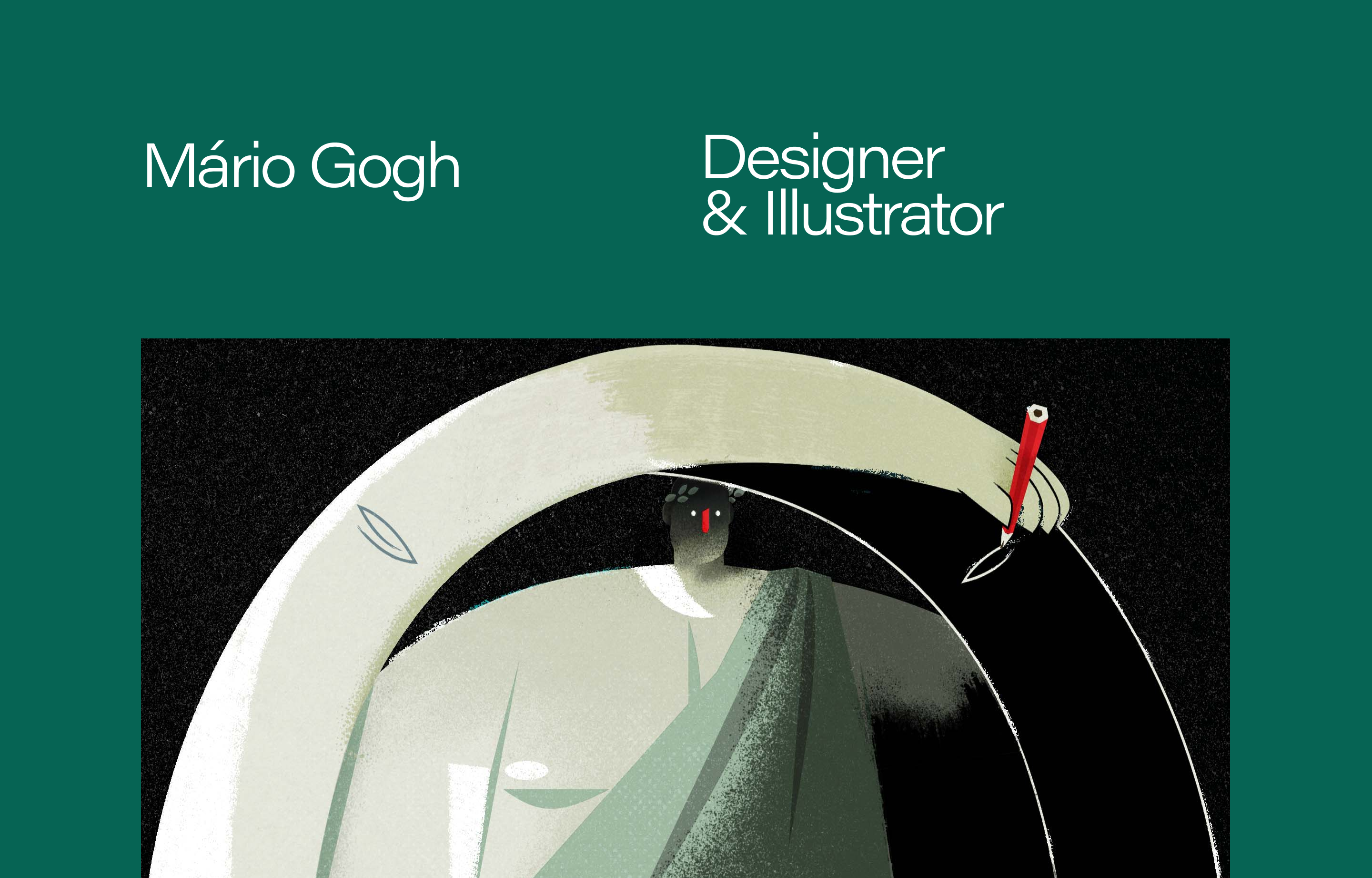 Work by Mário Gogh Open Graph image preview (1200x630) - SaaS social card inspiration